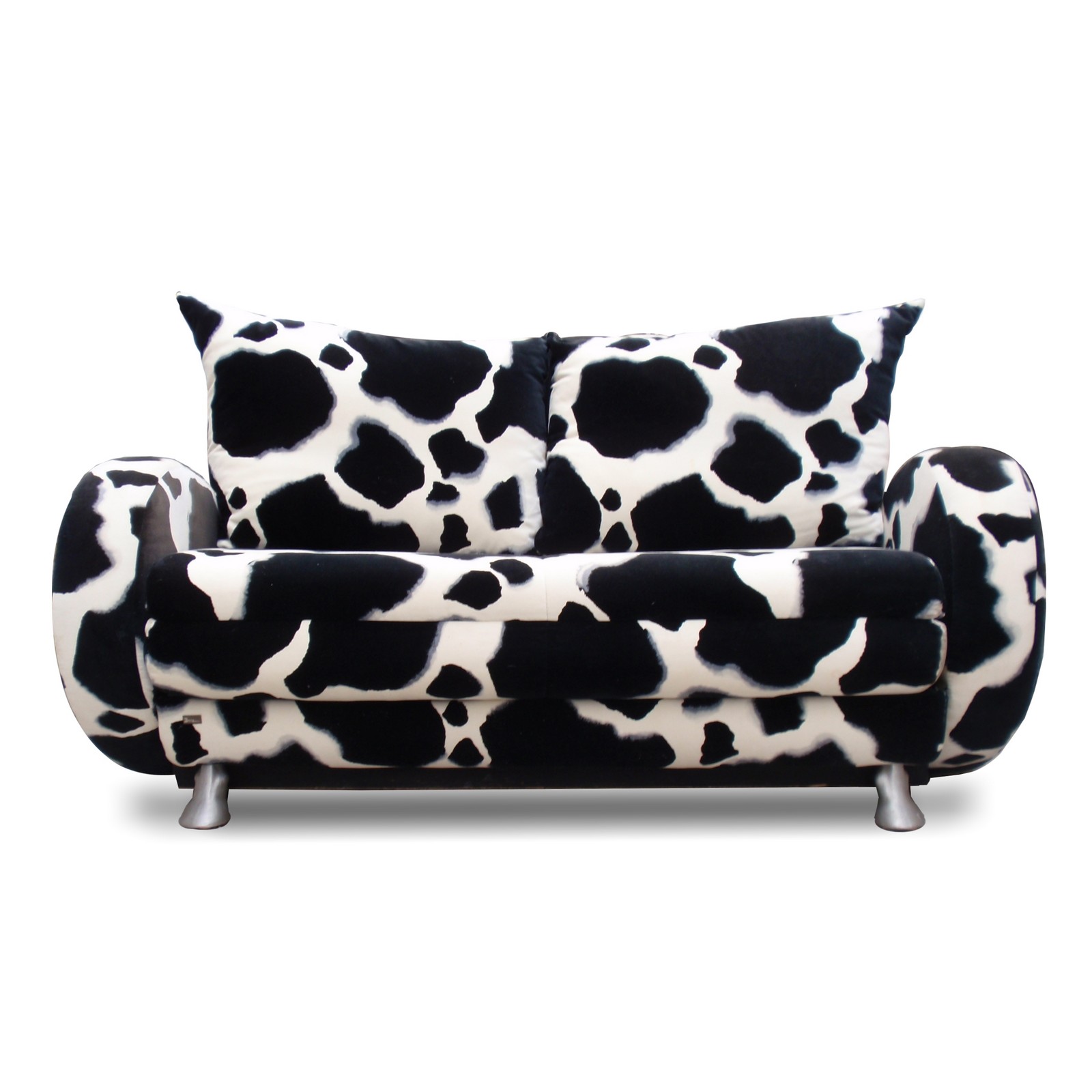 BRETZ Sofa Popeye ausziehbares Schlafsofa Bettsofa Kuhfell Sofa Bretz