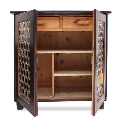 antike Kommode Vollholz