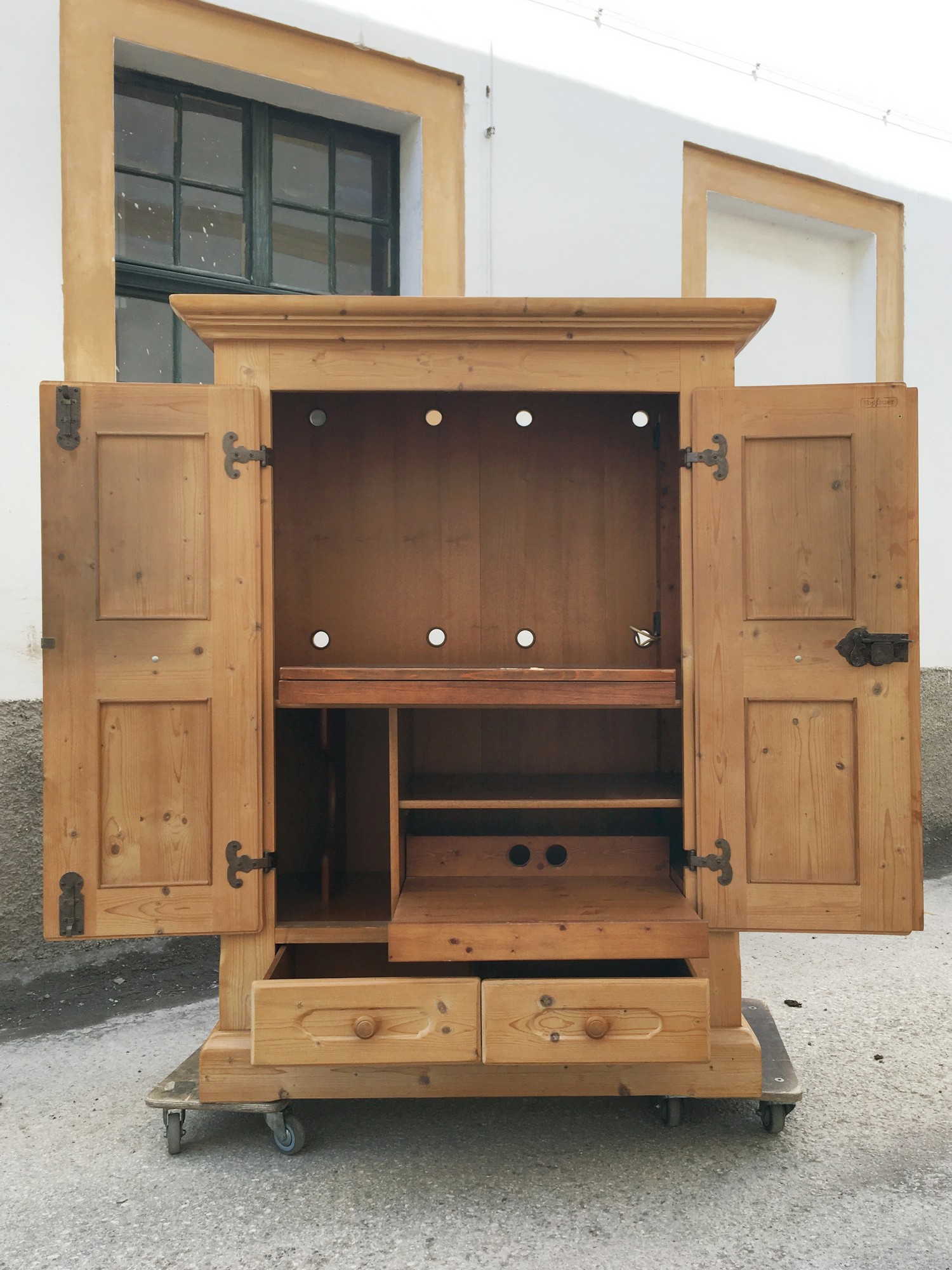 Voglauer Fernsehschrank TV-Schrank Medienschrank Schrank Weichholz Natur