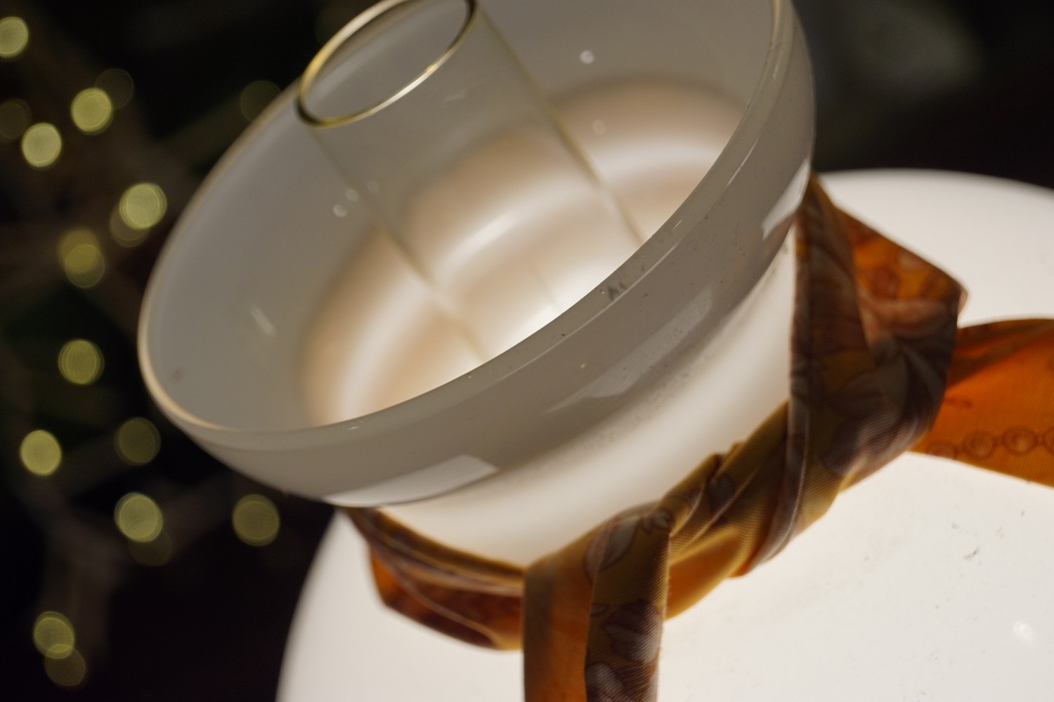 Petroleumlampe elektrisch Messing Glas Schreibtischlampe