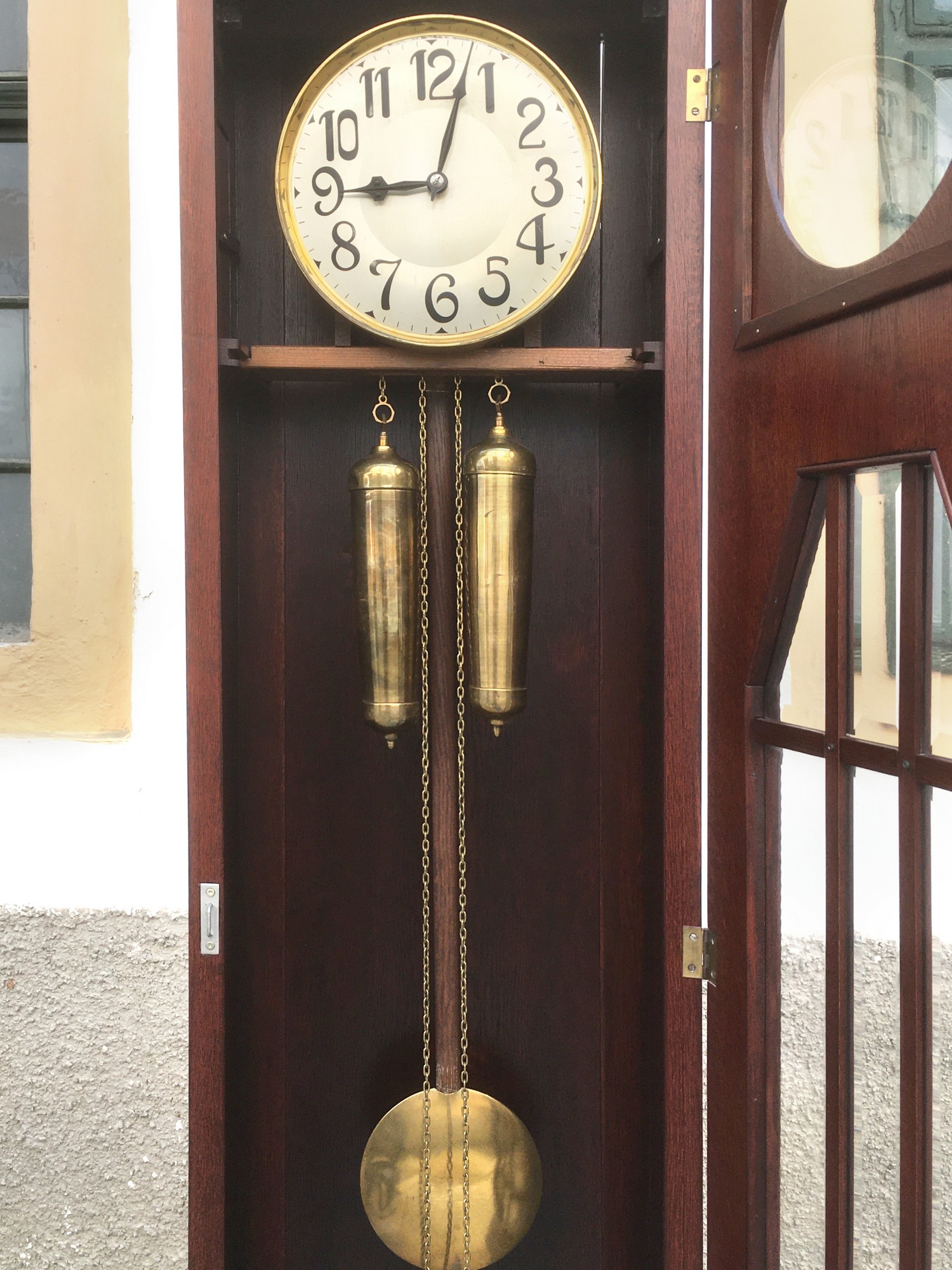 Standuhr antike Pendeluhr Jugendstil
