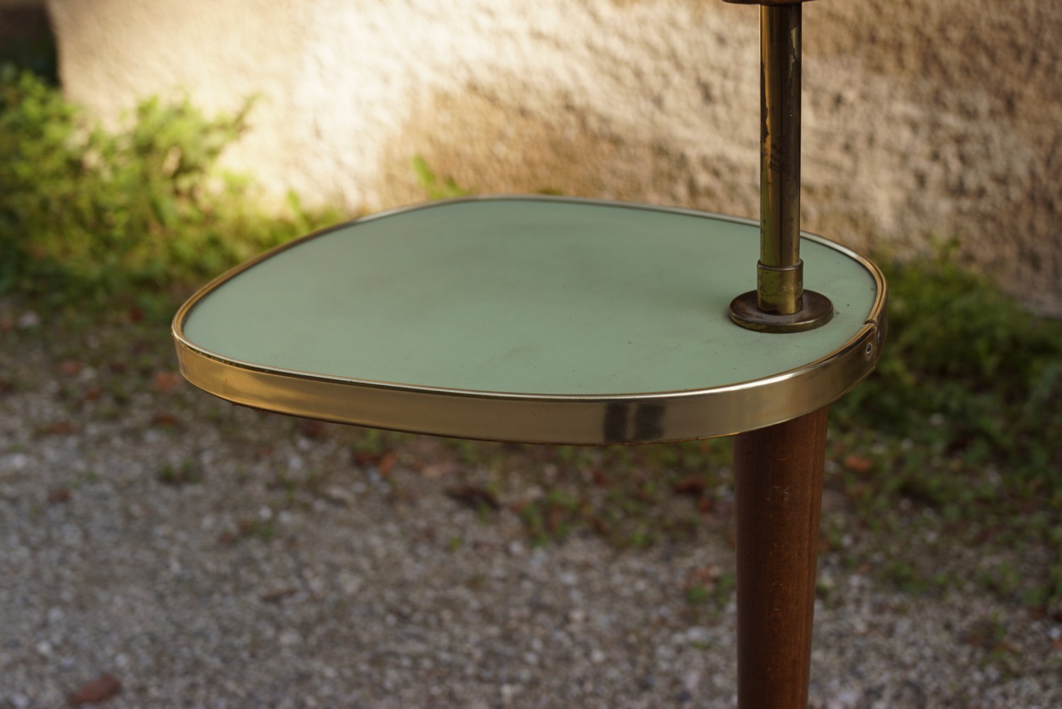 antike Nierentischlampe Leuchter Midcentury Lampe Rockabilly 50s 60s Design Stehlampe Original Vintage pastell