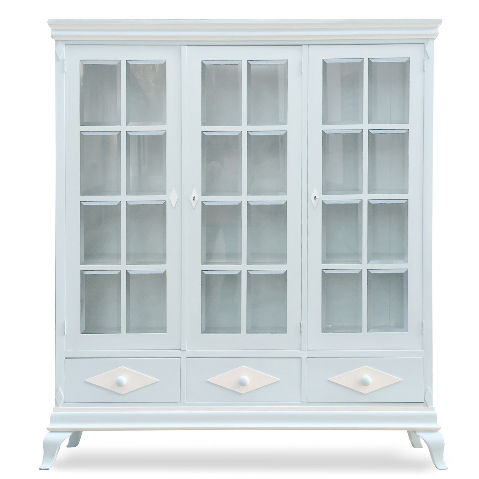 Bücherschrank antik Vitrinenschrank Shabby Chic Buecherscnrank Shabby Chic