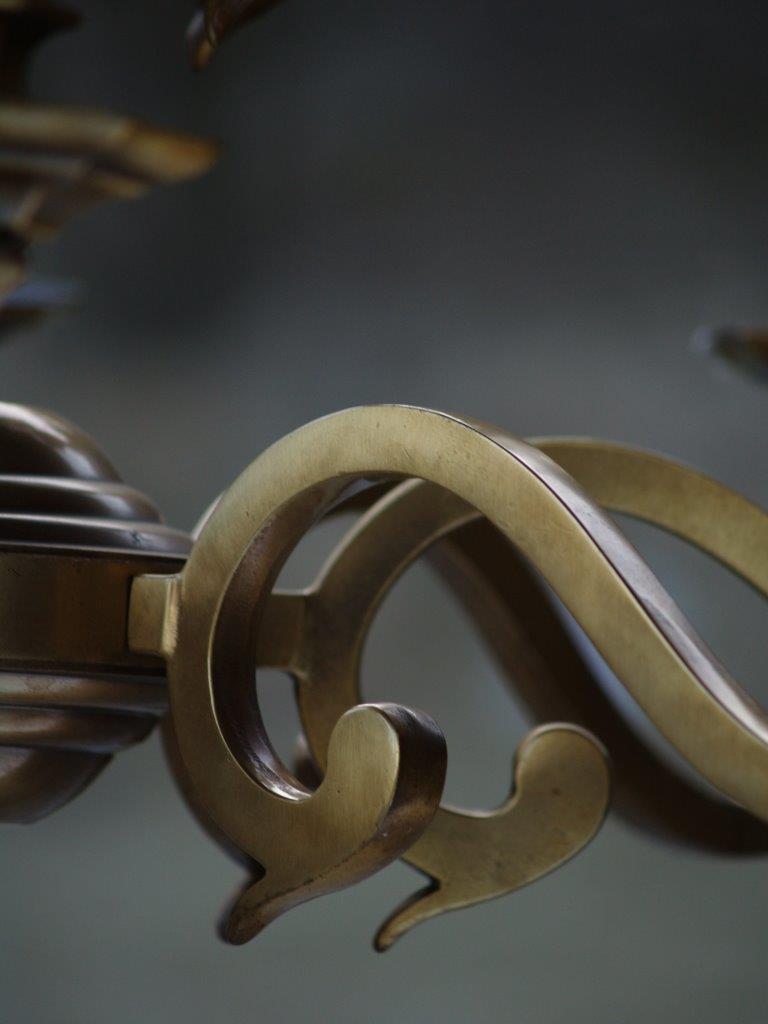 Kronleuchter antikdesign Messing Lampe Vintage groß Kronleuchter antikdesign Messing Lampe Vintage groß