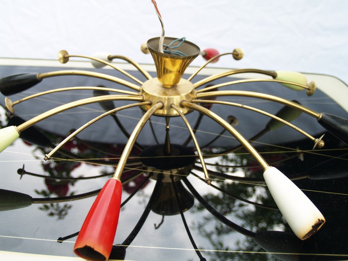 Lampe Spider Midcentury