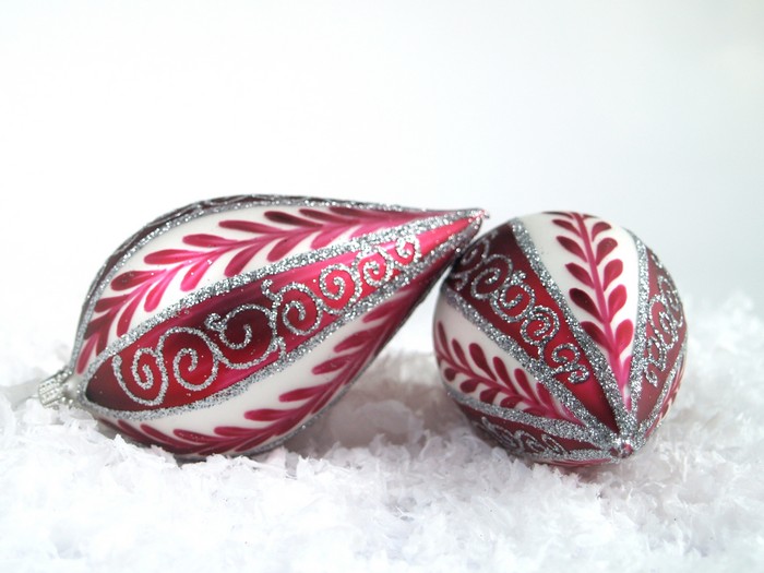 Christbaum Tropfen Glas