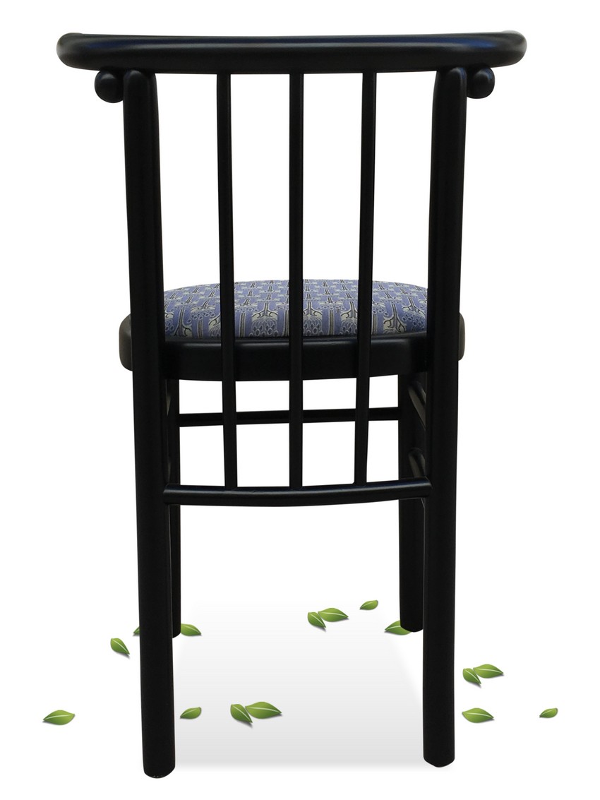 Wiener Werkstätten Sessel Stühle Hoffmann Jugendstil schwarz