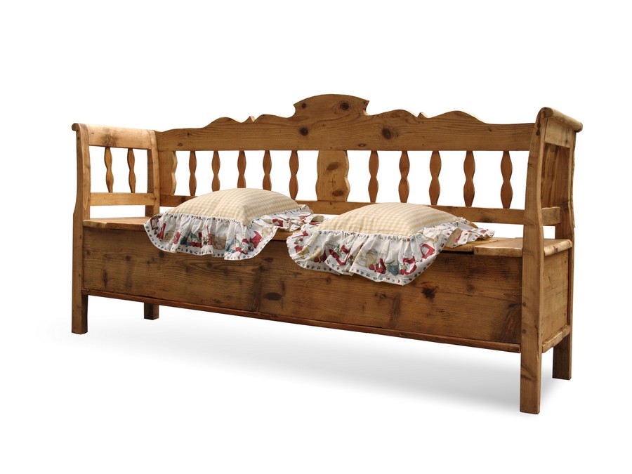 antike Küchensitzbank