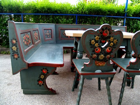 Essecke bemalt Tölz