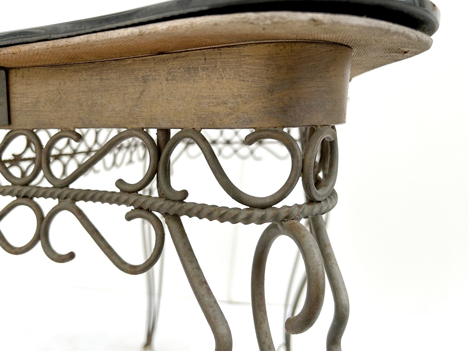 Gartentisch Eisen Vintage