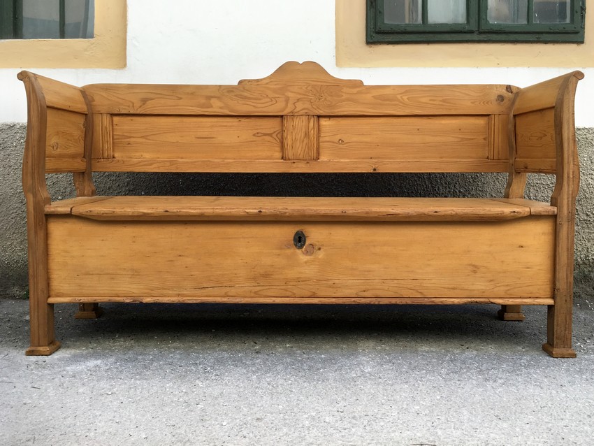 Truhenbank Weichholz