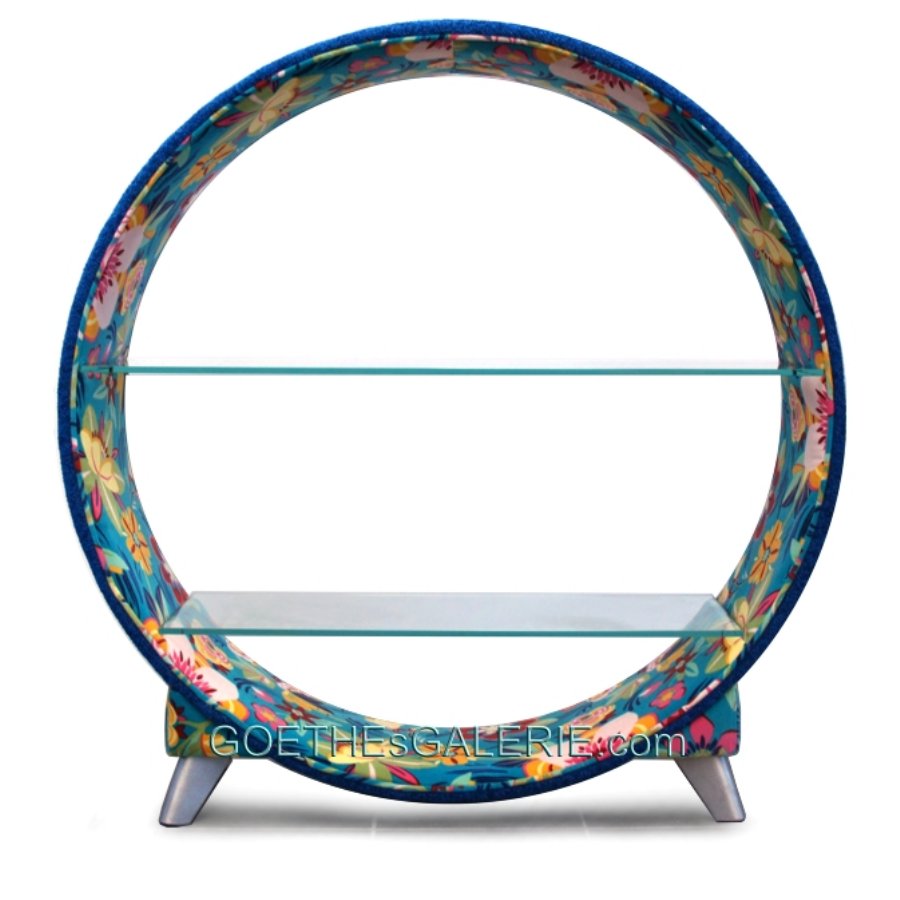 Bretz Regal Designmöbel Rundregal PopArt Südsee wie neu Bretz Regal