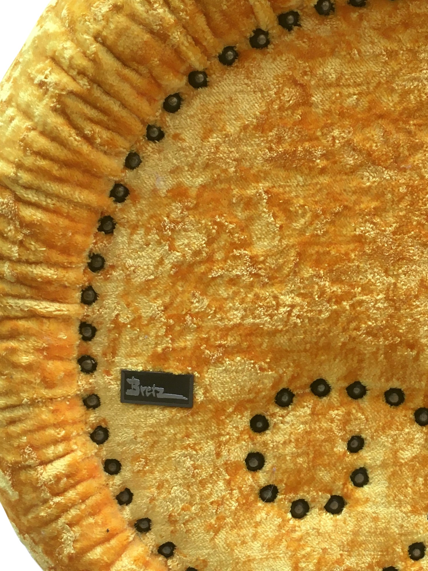 Bretz Sessel BUNNY Hochlehner Stuhl goldgelb Designsessel Original