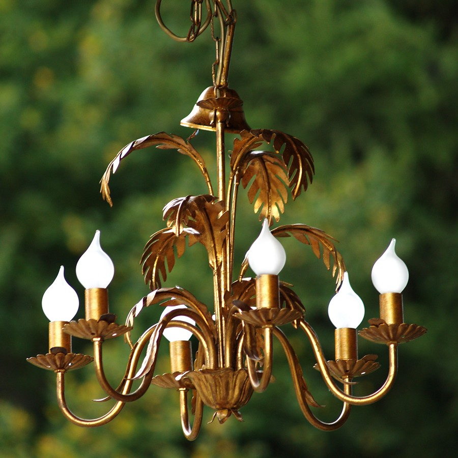 Luster Palmenblaetter