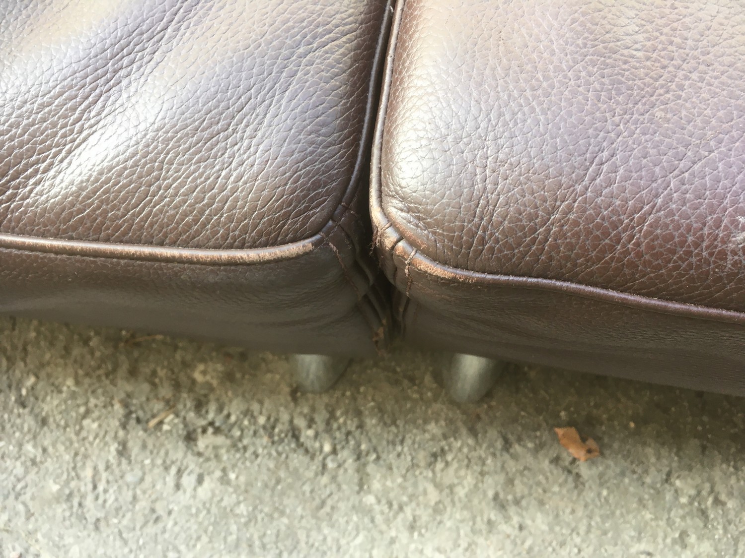 Bretz Sofa Chill Loveseat Riesensofa Leder braun Designklassiker