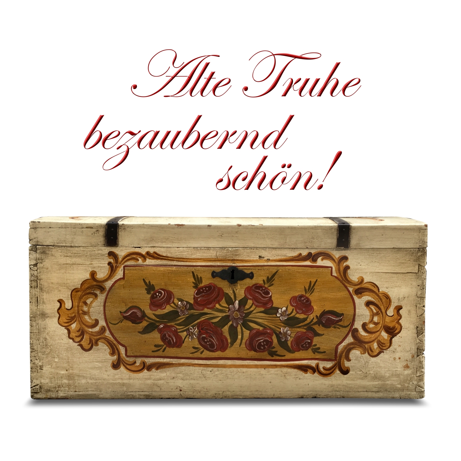 Truhe antik Landhausstil