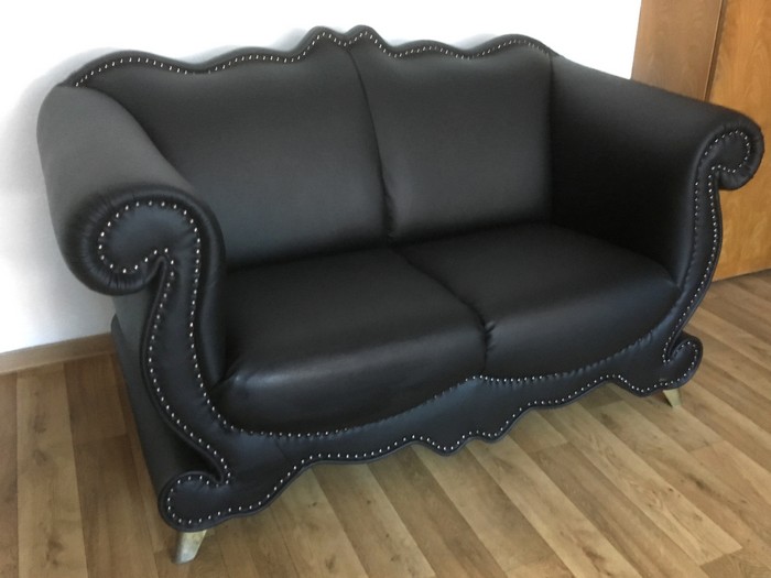 Bretz Sofa schwarz Emily