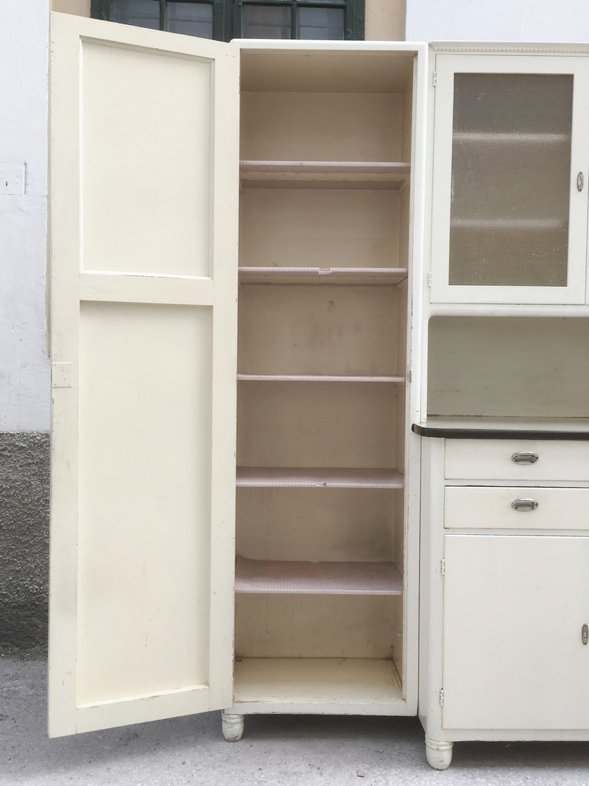 Buffet Schrank Vintage creme antik Küchenschrank