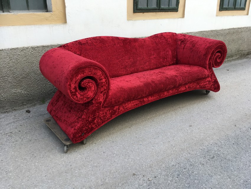 Bretz Mammut Couch rot