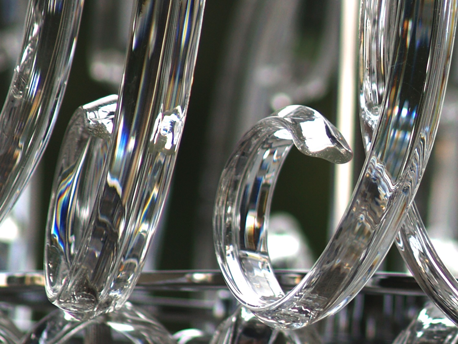 Luster Orion Wien Bleikristall Hängelampe Chrom Leuchter "Gavino"