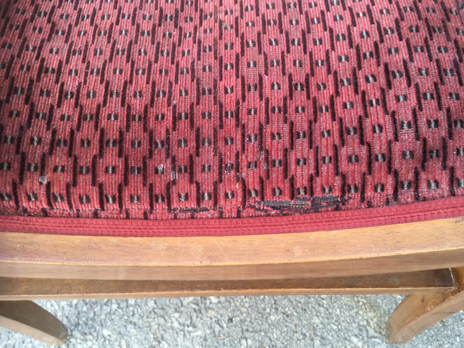 Gondel Stuhl Jugendstil Sprossen antik