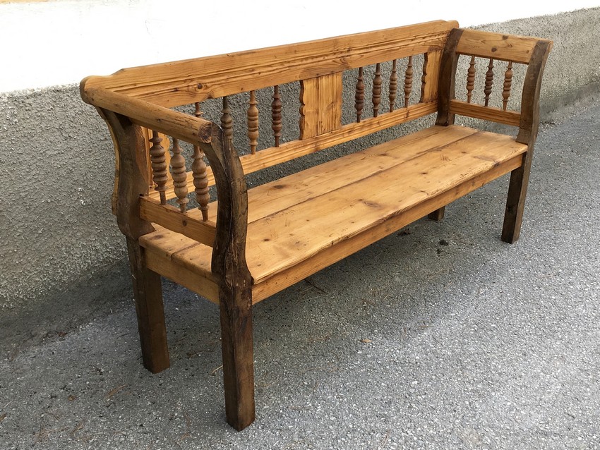 Kuechenbank Weichholz