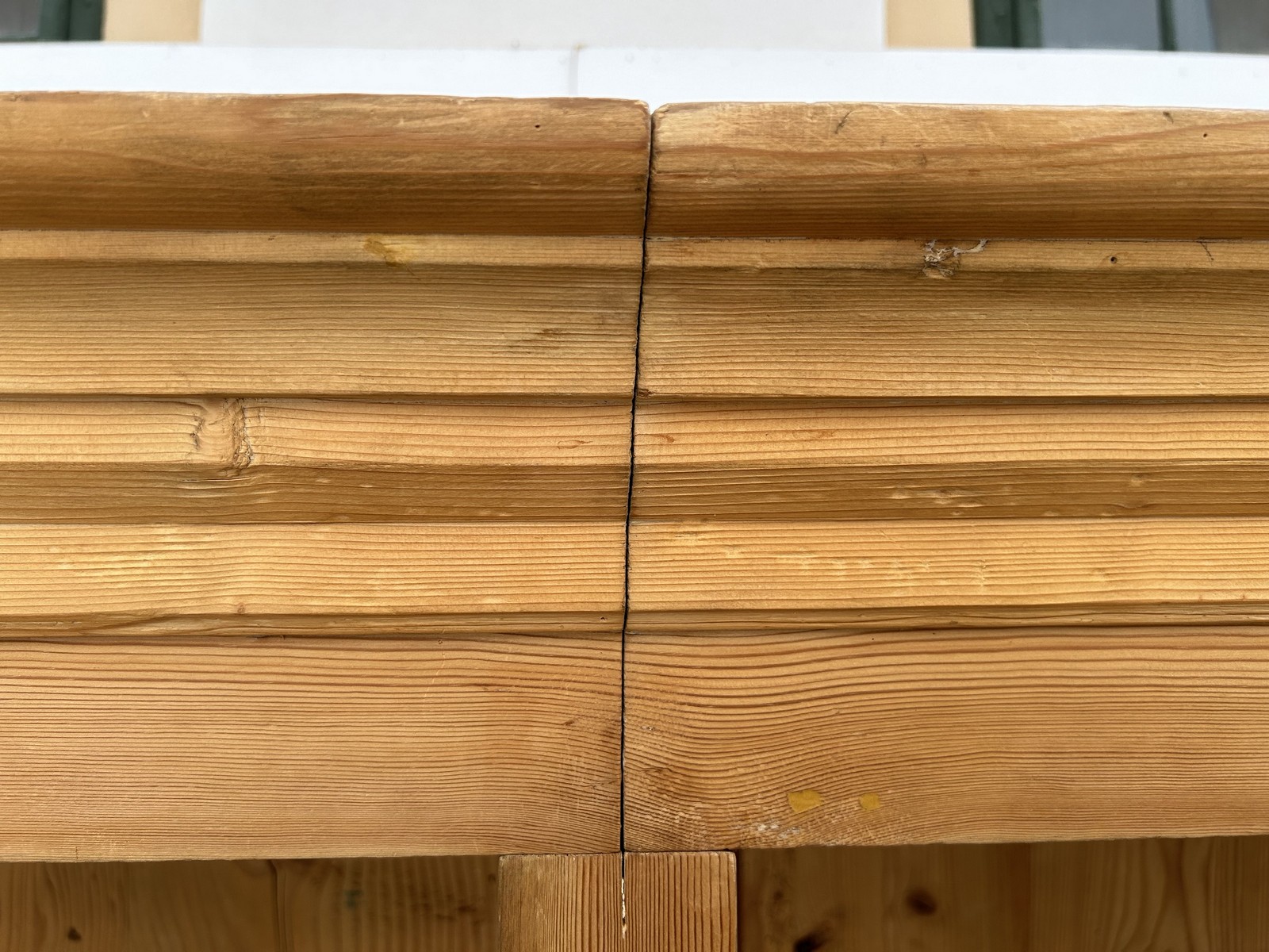 Bauernschrank Antiker Geschirrschrank Landhaus Vitrine