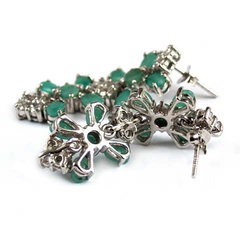 Ohrstecker Silber Zirkon