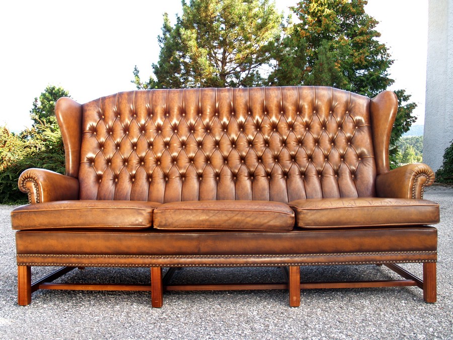 Chesterfield Ledersofa