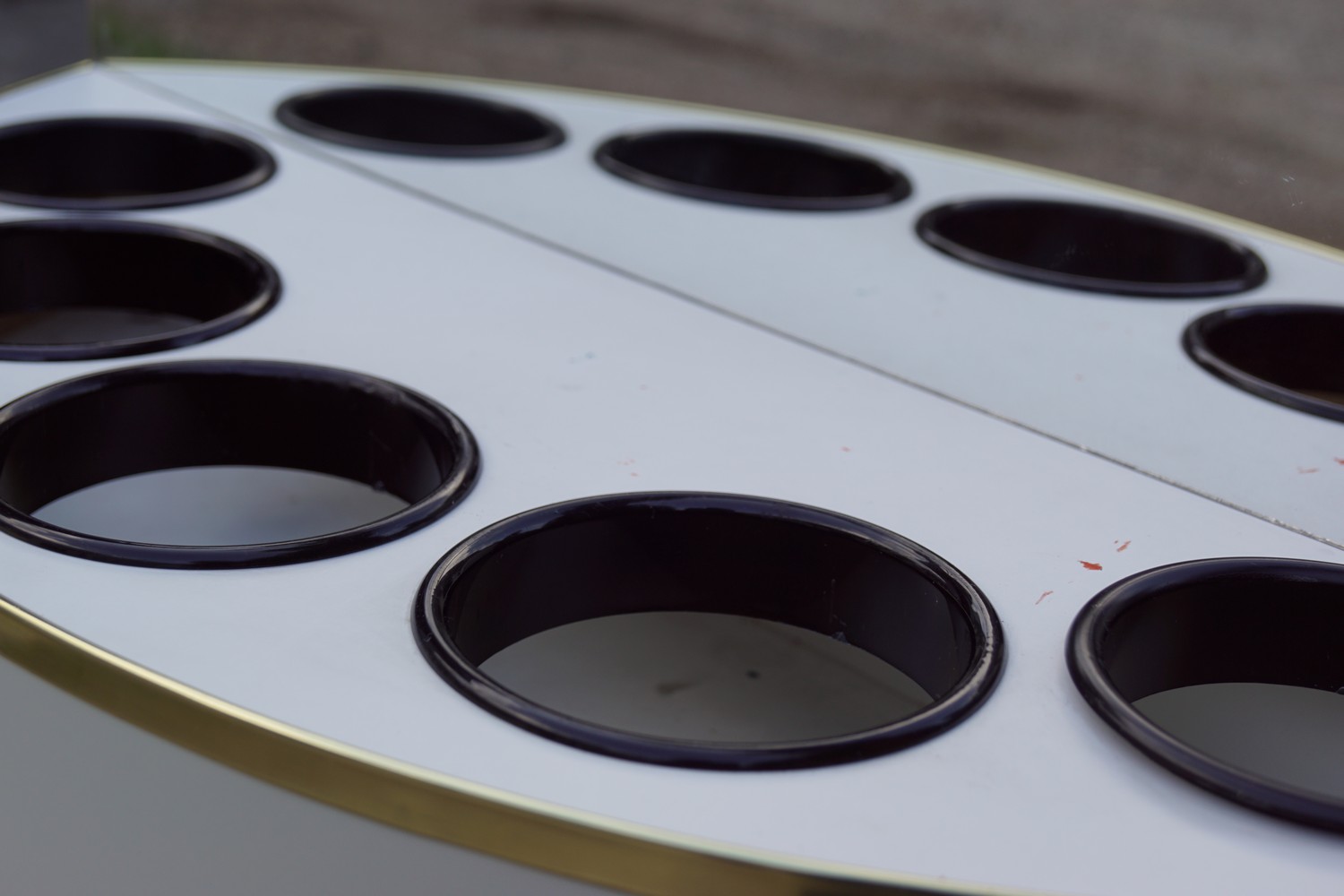 Barschrank Drehbar Eckkommode Kommode Bar Vintage Original Retro