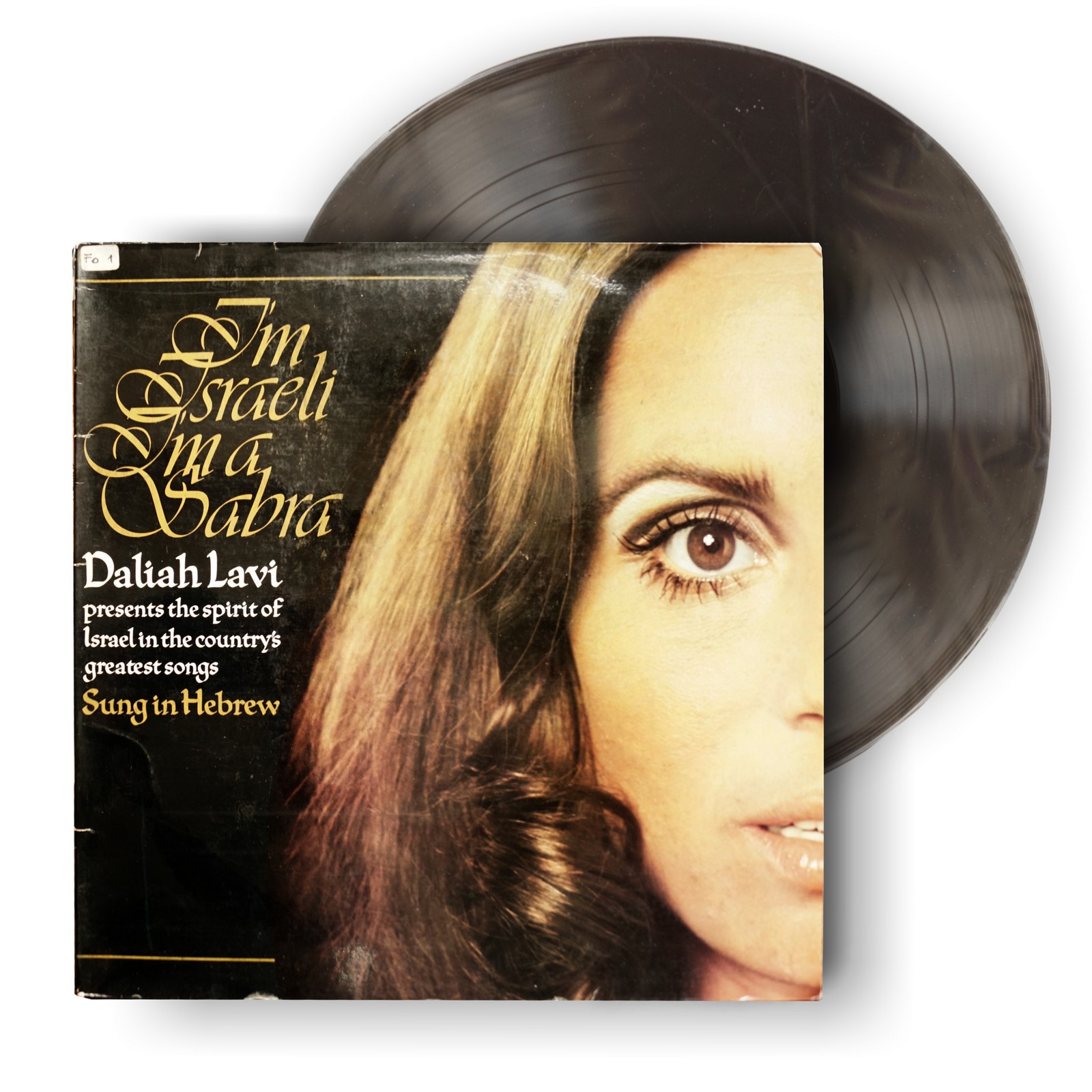 Schallplatte Vintage Vinyl Musik – Daliah Lavi, I'm Israeli, I'm A Sabra