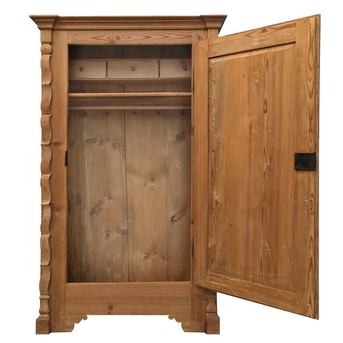 Kleiderschrank Schrank Kasten antik Weichholz Bauernschrank Schrank Weichholz