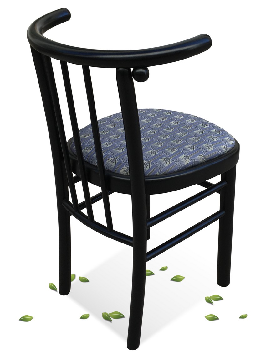 Bugholz Sessel Jugendstil schwarz Backhausen Josef Hoffmann Fledermaus Sessel Stühle