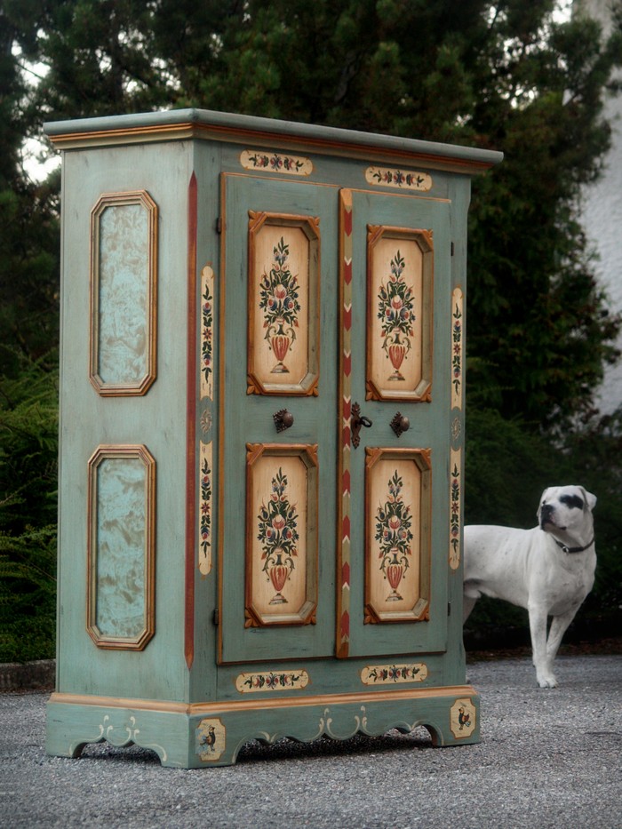 Voglauer TV-Schrank blau