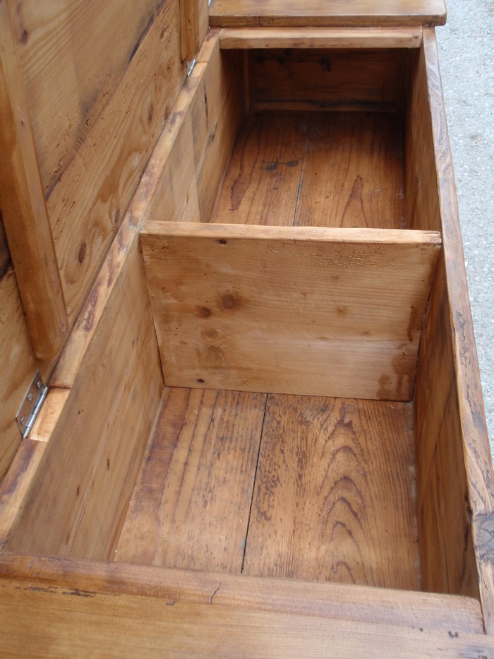 Truhenbank Weichholz