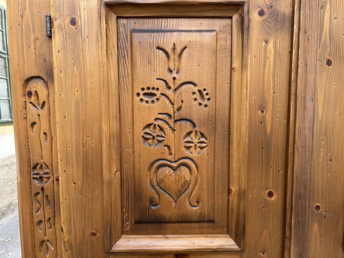 Voglauer Bauernschrank Antikdesign Massivholz Landhausstil Möbel Vintage