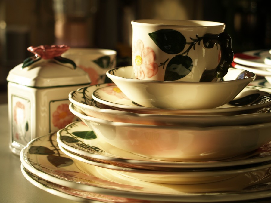 Villeroy & Boch Wildrose wie neu Suppenteller