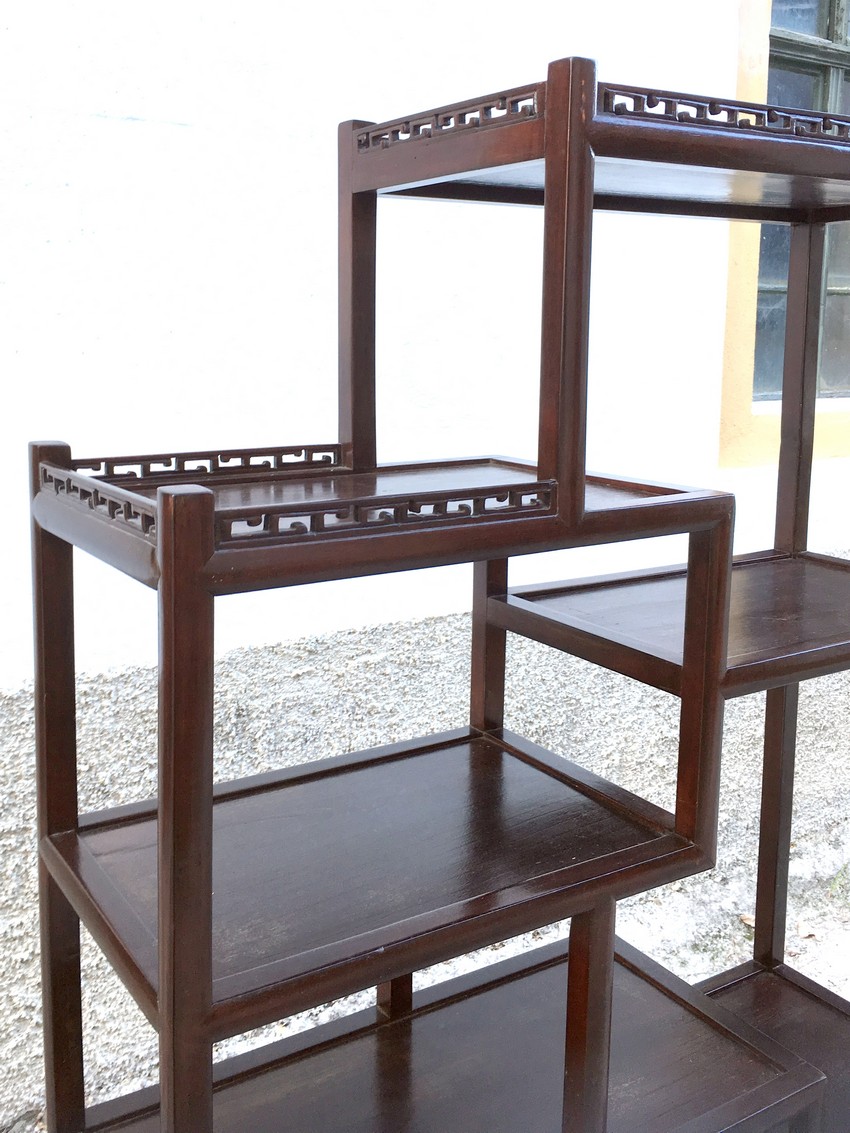 Chinesisches Regal Möbel Vintage Ulme