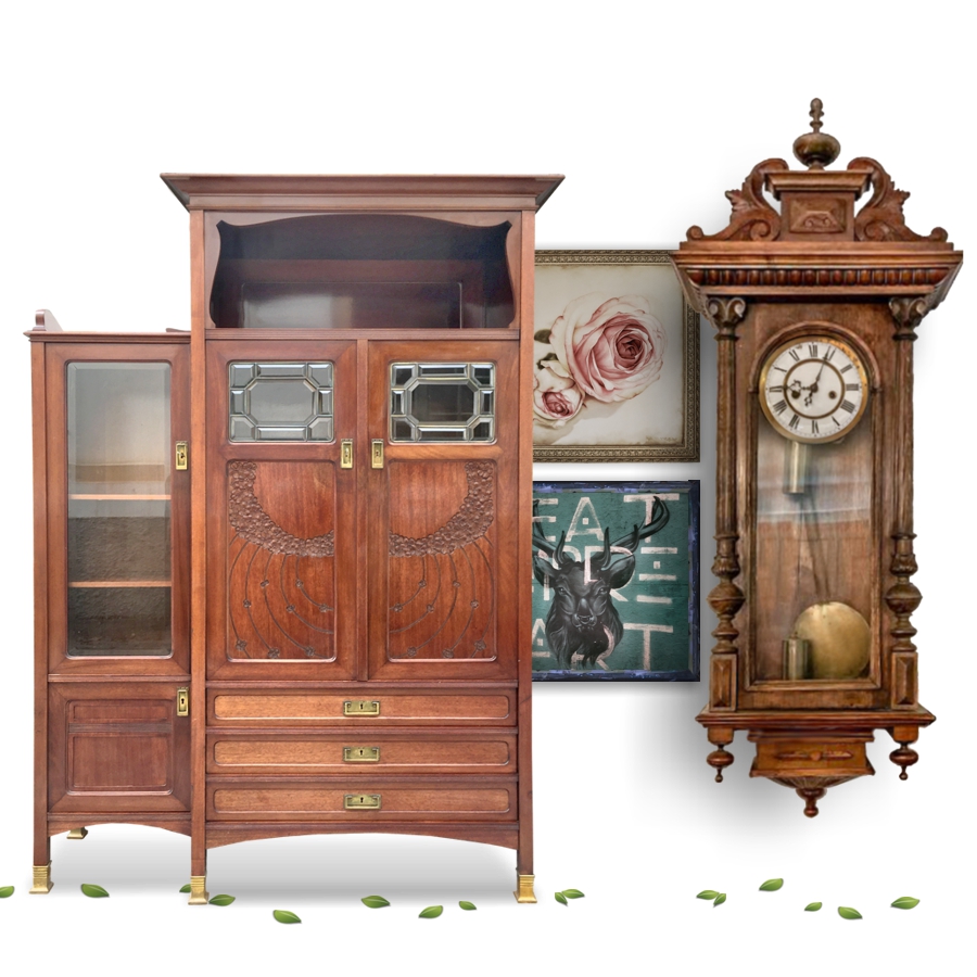 Altdeutsch antike Uhr Junghans Gründerzeit mechanisches Uhrwerk repariert funktionstüchtig Gewichte gewichtsaufzug Emaille Schlüsselblatt römische Ziffern