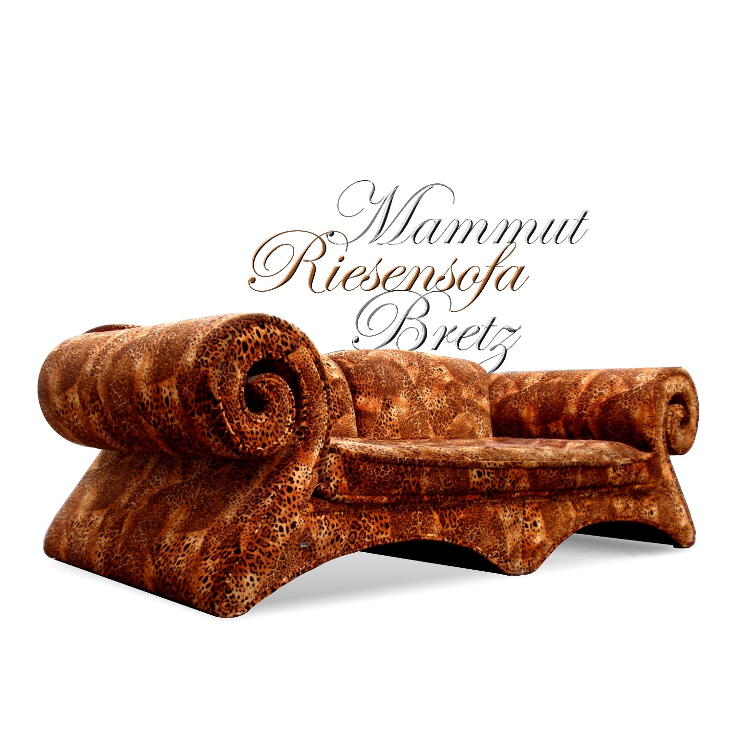 BRETZ Sofa Wildcat Mammut Möbel braun Riesensofa Bretz Sofa Mammut Wildcat