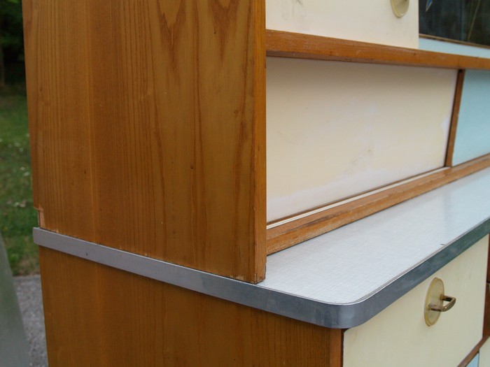 Küche 50er-Jahre Midcentury Küchenschrank