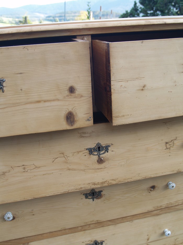 Kommode Weichholz antik