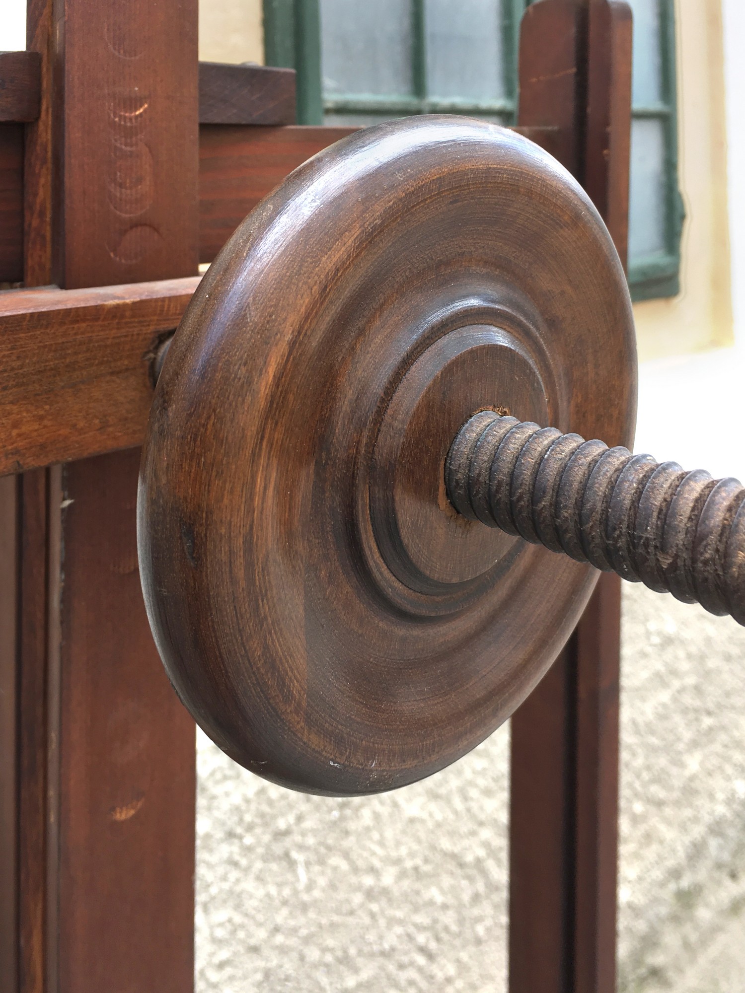 Staffelei antik Vollholz um 1900