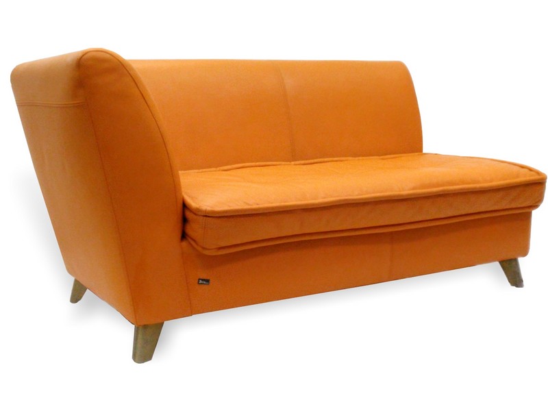 Bretz Leder Sofa Recamiere Monster