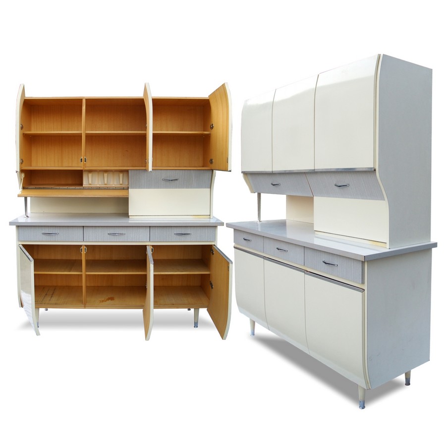Vintage Küchenschrank Midcentury 50er 60er-Jahre Retro Buffet Retro Schrank Buffet