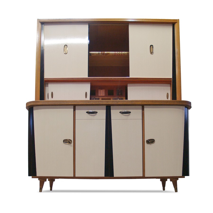 Vintage Küchenschrank Midcentury 50er 60er-Jahre Retro Buffet Küchenschrank 50er-Jahre Retro