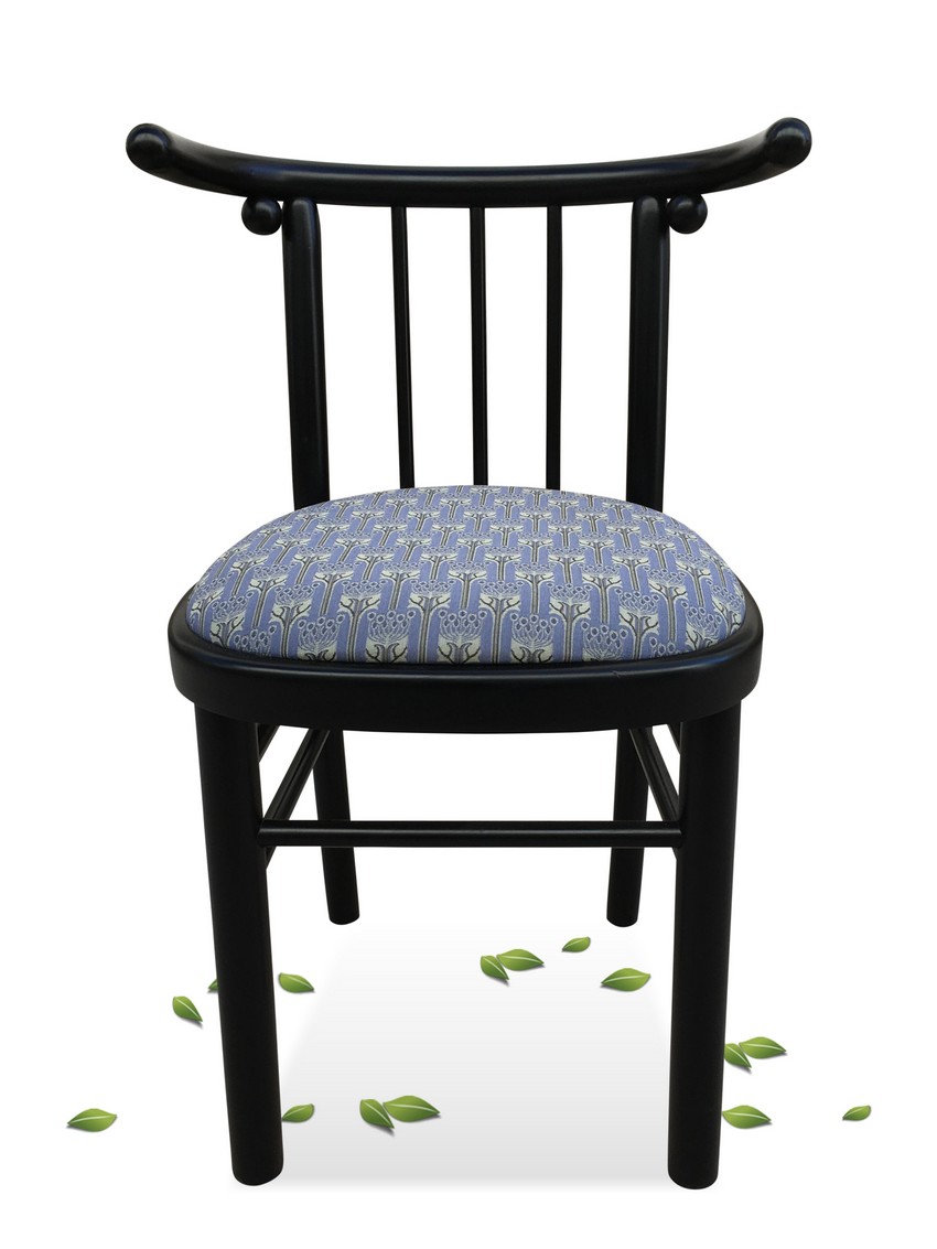 Bugholz Sessel Jugendstil schwarz Backhausen Josef Hoffmann Fledermaus Sessel Stühle