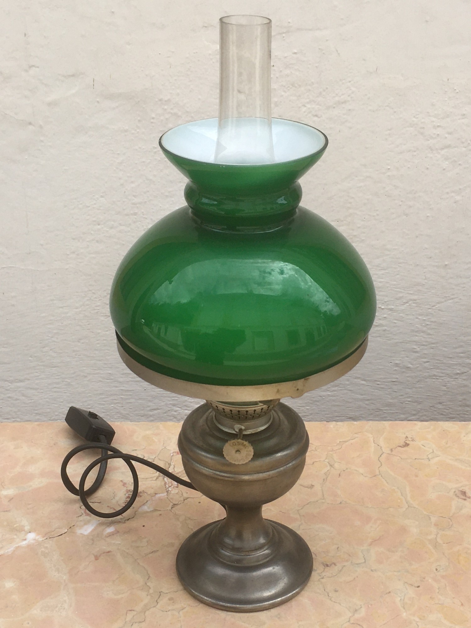 Tischleuchter Petroleumstil