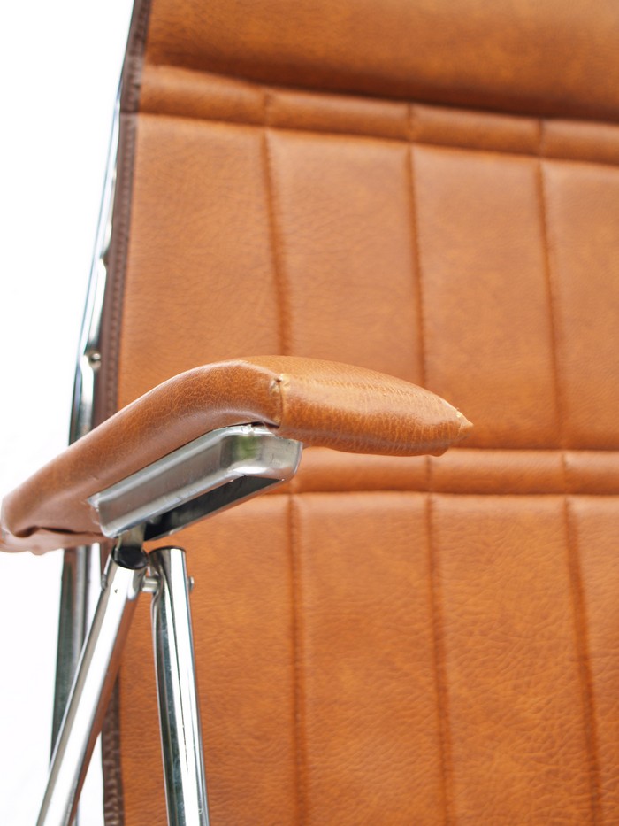 Stuhl Stahlrohr Chrom