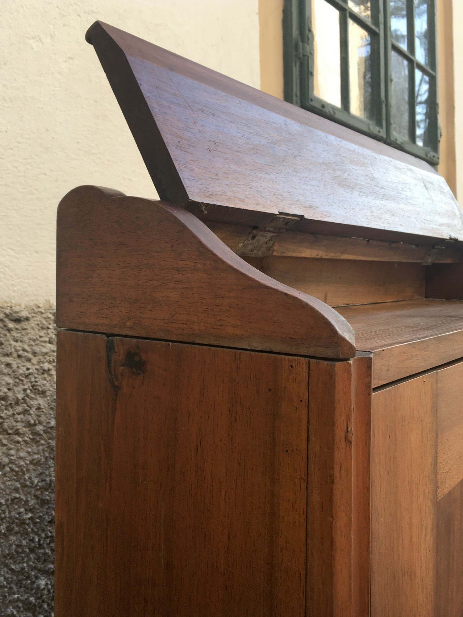 Betkommode Betstuhl Kommode Klostermöbel Original antik Kniebank